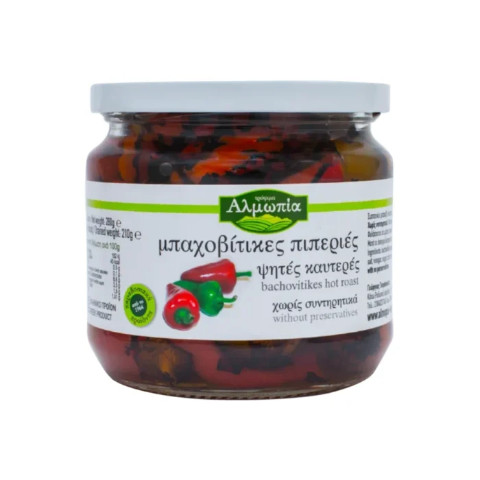 Μπαχοβίτικες Πιπεριές Καυτερές 350gr