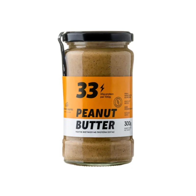 Φυστικοβούτυρο με 33g Πρωτεΐνη 300g