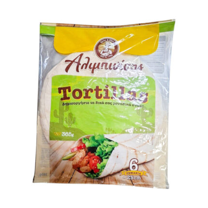 Τορτίγιες Σίτου Κλασική 370gr